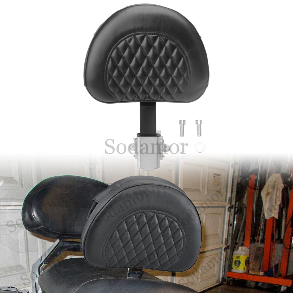 Crossfit Victory - Motorfiets Accessoires Verstelbare Plug-in Driver Rugleuning