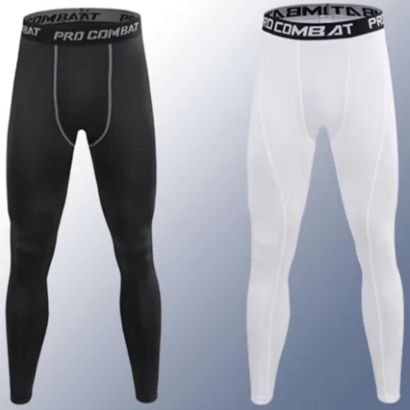 Crossfit Victory - Heren Gym Sport Tights Sneldrogende hardloopleggings