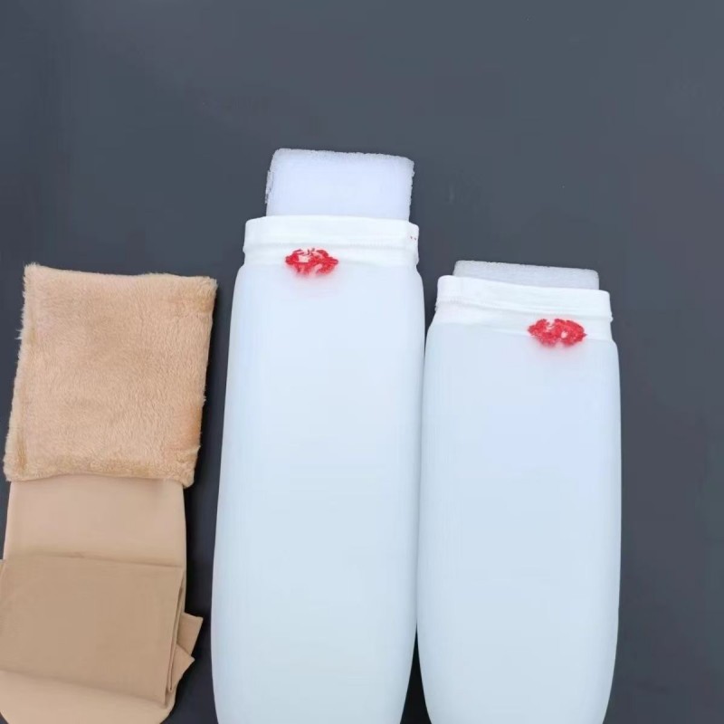 Knee Sleeve Pair - Kalfprothese gelhoes voor amputees, zachte siliconen