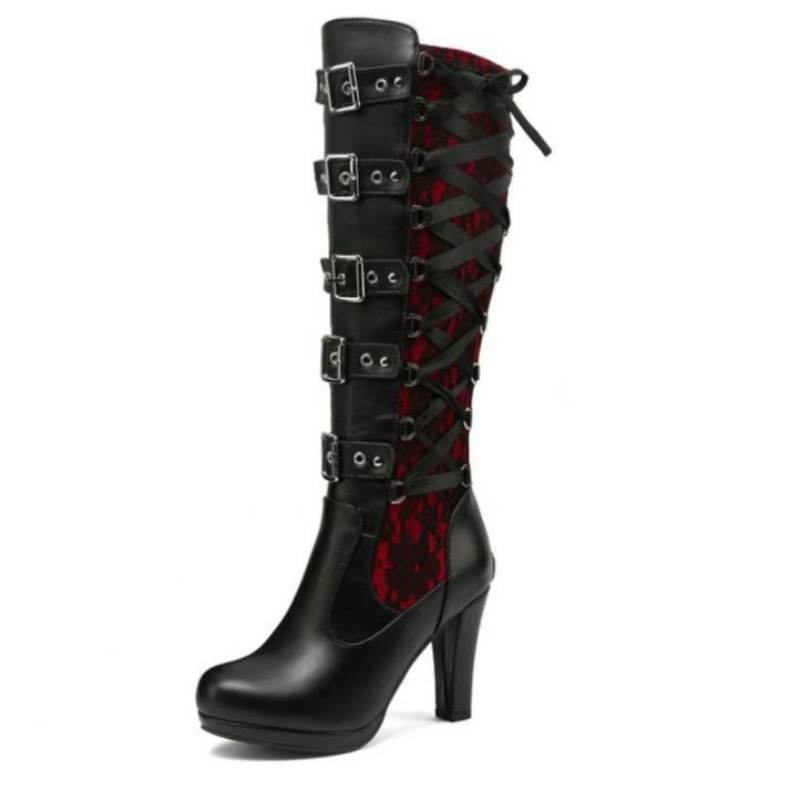 Punk gotische stijl dames knie - Crossfit Lady recensie en prijs