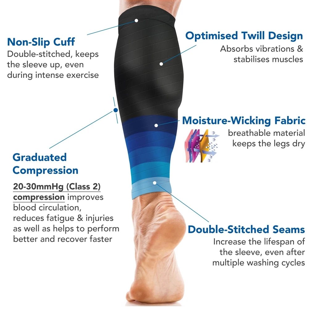 1 paar Kalf Compressie Mouw 20 - Knee Sleeve Pair recensie en prijs